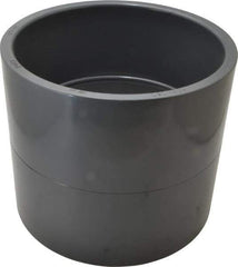 Value Collection - 8" PVC Plastic Pipe Coupling - Schedule 80, Slip x Slip End Connections - Top Tool & Supply