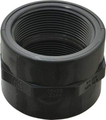 Value Collection - 2" PVC Plastic Pipe Coupling - Schedule 80, FIPT x FIPT End Connections - Top Tool & Supply