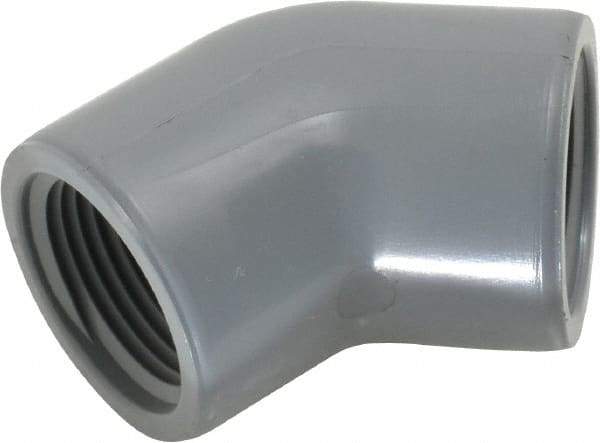 Value Collection - 3/4" CPVC Plastic Pipe 45° Elbow - Schedule 80, FIPT x FIPT End Connections - Top Tool & Supply