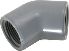 Value Collection - 3/4" CPVC Plastic Pipe 45° Elbow - Schedule 80, FIPT x FIPT End Connections - Top Tool & Supply