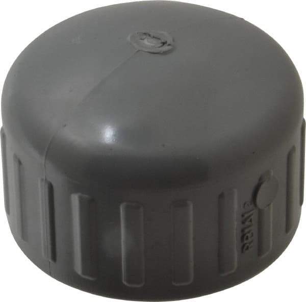 Value Collection - 1-1/4" CPVC Plastic Pipe End Cap - Schedule 80, FIPT End Connections - Top Tool & Supply