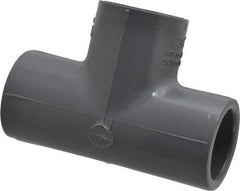 Value Collection - 3/4" CPVC Plastic Pipe Tee - Schedule 80, Slip x Slip x Slip End Connections - Top Tool & Supply