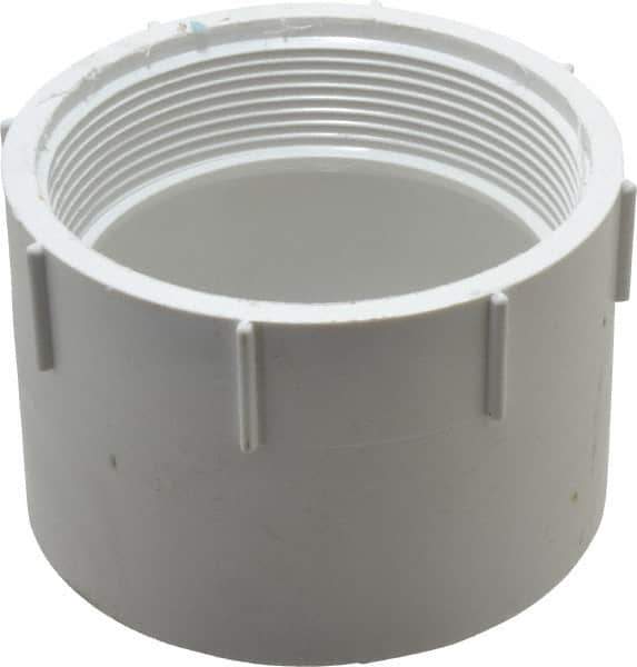 B&K Mueller - 4", PVC Drain, Waste & Vent Pipe Female Adapter - Hub x FIPT - Top Tool & Supply