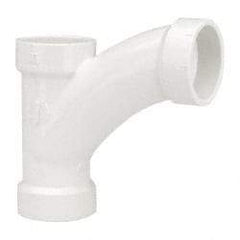 B&K Mueller - 1-1/2", PVC Drain, Waste & Vent Pipe Combination TY - Hub x Hub x Hub - Top Tool & Supply