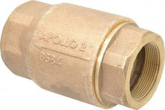 Conbraco - 2" Bronze Check Valve - Inline, FNPT x FNPT - Top Tool & Supply