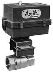 Apollo - 2" Pipe, Bronze Electric Reversible Actuated Ball Valve - Full Port - Top Tool & Supply