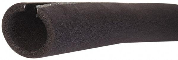 Made in USA - 1/2" Thick x 6' Long, Polyethylene Flexible Pipe Insulation - -160 to 200°F - Top Tool & Supply