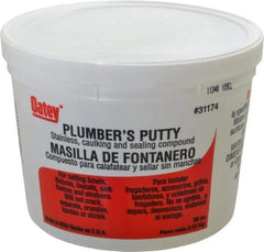 Oatey - Putty Type: Plumber's Putty Container Size: 5 Lbs. - Top Tool & Supply