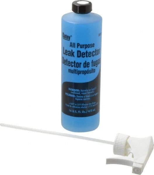 Oatey - 16 Ounce All-Purpose Leak Detector - Spray Bottle - Top Tool & Supply