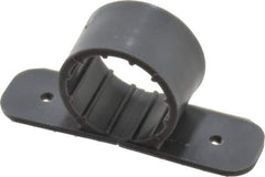 Oatey - 3/4" Pipe, Standard Pipe Clamp - Gray, Polypropylene - Top Tool & Supply