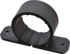 Oatey - 1-1/4" Pipe, Standard Pipe Clamp - Gray, Polypropylene - Top Tool & Supply