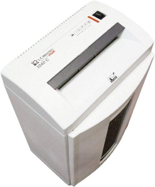 Ability One - 1/8 x 1-1/8" Strip, Single State Mixed Media Destroyer Cross Cut Shredder - 14-3/4" Long x 22" Wide x 10" High, Level 3 Security - Top Tool & Supply