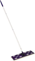 Swiffer - Green & Silver Mop - 17" Long x 5" Wide Head, 46" Long Handle, Microfiber Head - Top Tool & Supply