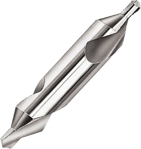 Magafor - #4/0 Plain Cut 60° Incl Angle High Speed Steel Combo Drill & Countersink - Top Tool & Supply