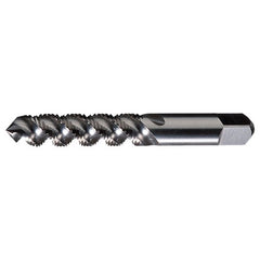 ‎1/4-20 UNC 3 Flute H3 Bottoming HSS High Helix Spiral Flute Tap- Bright - Exact Industrial Supply