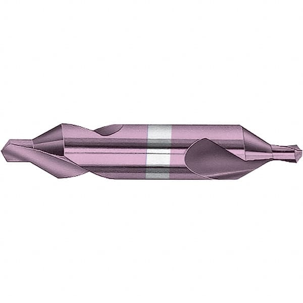 Magafor - #6 Plain Cut 60° Incl Angle Solid Carbide Combo Drill & Countersink - Top Tool & Supply