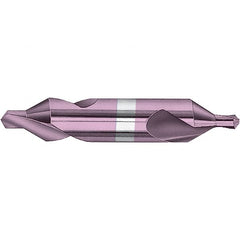 Magafor - #0 Plain Cut 60° Incl Angle Solid Carbide Combo Drill & Countersink - Top Tool & Supply