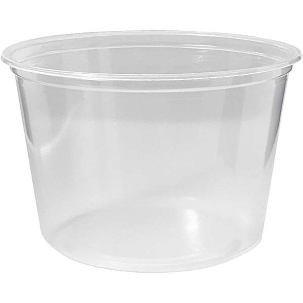 Fabri-Kal - 1 500-Piece 16 oz Rectangular Clear Polypropylene Food Storage Container - Top Tool & Supply