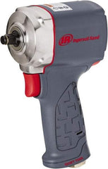 Ingersoll-Rand - 3/8" Drive, 7,000 RPM, 380 Ft/Lb Torque Impact Wrench - Pistol Grip Handle, 1,250 IPM, 17 CFM, 90 psi, 1/4" NPTF Inlet - Top Tool & Supply