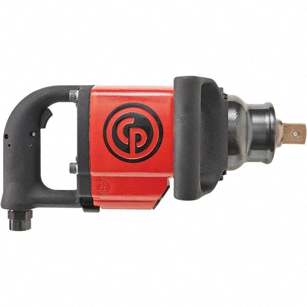 Chicago Pneumatic - 1" Drive, 3,500 RPM, 2,800 Ft/Lb Torque Impact Wrench - D-Handle, 68 CFM, 90 psi, 1/2" NPT Inlet - Top Tool & Supply