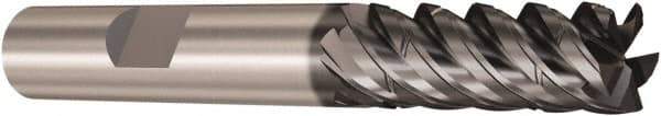 Seco - 20mm, 5 Flute, Single End, Solid Carbide, Corner Chamfer End Mill - 126mm OAL, 48° Helix, Right Hand Flute, 65mm LOC, Right Hand Cut - Top Tool & Supply