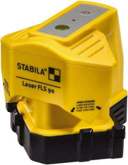 Stabila - 2 Beam 490' Max Range Cross Line Level - Red Beam, 3/16" at 50' Accuracy, Battery Included - Top Tool & Supply