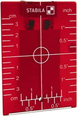 Stabila - Laser Level Target Plate - Use with LAR200, LAR250 - Top Tool & Supply