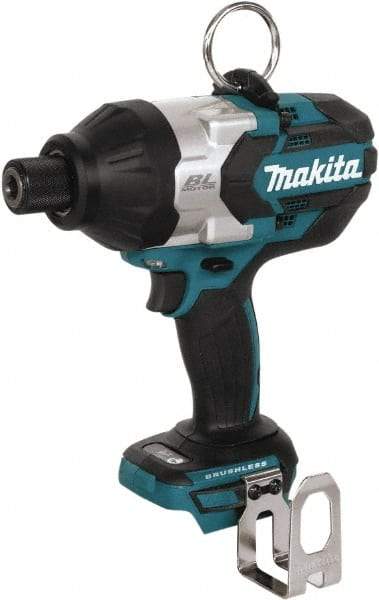 Makita - 7/16" Drive 18 Volt T-Handle Cordless Impact Wrench & Ratchet - 2,200 RPM, 600 Ft/Lb Torque, Lithium-Ion Batteries Not Included - Top Tool & Supply