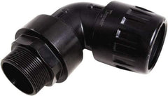 Transair - 7/8" ID, 25mm OD, 90° Male Elbow - Plastic, 232 Max psi, 1 Male NPT - Top Tool & Supply