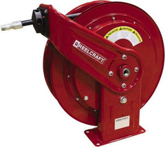 Reelcraft - 75' Spring Retractable Hose Reel - 5,000 psi, Hose Included - Top Tool & Supply