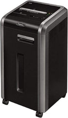 FELLOWES - 7/32" Strip, 20 Sheet Strip Cut Commercial Shredder - 17-3/4" Long x 17-1/8" Wide x 30-3/4" High, Level 2 Security, 16 Gal Wastebasket - Top Tool & Supply