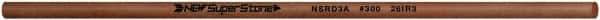 Value Collection - Round Ceramic Finishing Stick - 100mm Long x 3mm Wide x 3mm Thick, 300 Grit - Top Tool & Supply