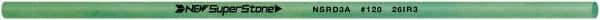 Value Collection - Round Ceramic Finishing Stick - 100mm Long x 3mm Wide x 3mm Thick, 120 Grit - Top Tool & Supply