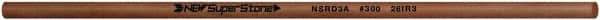 Value Collection - Round Ceramic Finishing Stick - 50mm Long x 3.175mm Wide x 3.2mm Thick, 300 Grit - Top Tool & Supply