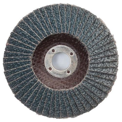 4″ × 5/8″ Flap Disc BlueFire Type 29 Fiberglass Plate 36 Grit - Top Tool & Supply