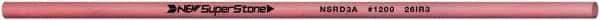 Value Collection - Round Ceramic Finishing Stick - 100mm Long x 3.175mm Wide, 1,200 Grit - Top Tool & Supply