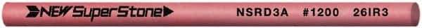 Value Collection - Round Ceramic Finishing Stick - 100mm Long x 2.35mm Wide, 1,200 Grit - Top Tool & Supply