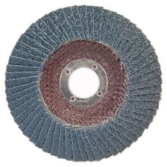 ‎4-1/2″ × 7/8″ Flap Disc BlueFire Type 29 Fiberglass Plate 24 Grit - Top Tool & Supply