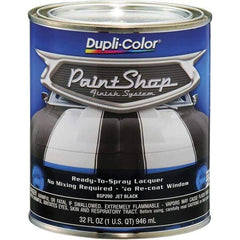 Dupli-Color - Jet Black Automotive Topcoat - 1 Qt Can - Top Tool & Supply