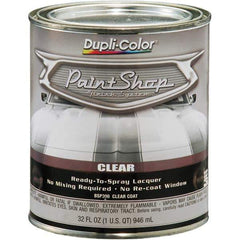 Dupli-Color - Clear Gloss Topcoat Automotive Topcoat - 1 Qt Can - Top Tool & Supply