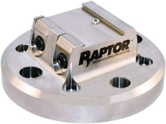 Raptor Workholding - 1-1/2" Jaw Width, 2" High Dovetail Vise - For Use with 4 & 5 Axis Workholding Systems - Top Tool & Supply