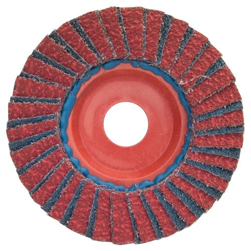 6″ × 7/8″ Flap Disc RedHeat Quick Trim Type 27 Plastic Plate 40 Grit - Top Tool & Supply