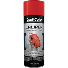 Dupli-Color - 12 oz Red Automotive Heat Resistant Paint - Gloss Finish, 500°F Max Temp, Comes in Aerosol Can - Top Tool & Supply