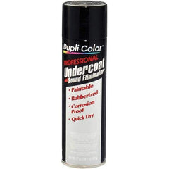 Dupli-Color - 17 oz Black Automotive Paintable Undercoating - Comes in Aerosol Can - Top Tool & Supply