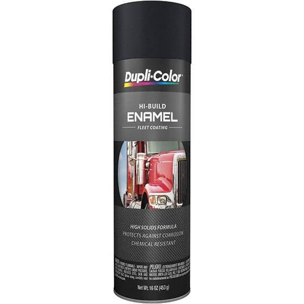 Dupli-Color - 16 oz Semi-Gloss Black Automotive Rust Preventative Paint - Comes in Aerosol Can - Top Tool & Supply