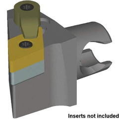 Kennametal - Right Hand Cut, Size KM20, DN.. 1506.. & DN.. 442 Insert Compatiblity, External Modular Turning & Profiling Cutting Unit Head - 12.5mm Ctr to Cutting Edge, 25mm Head Length, Series Kenloc - Top Tool & Supply