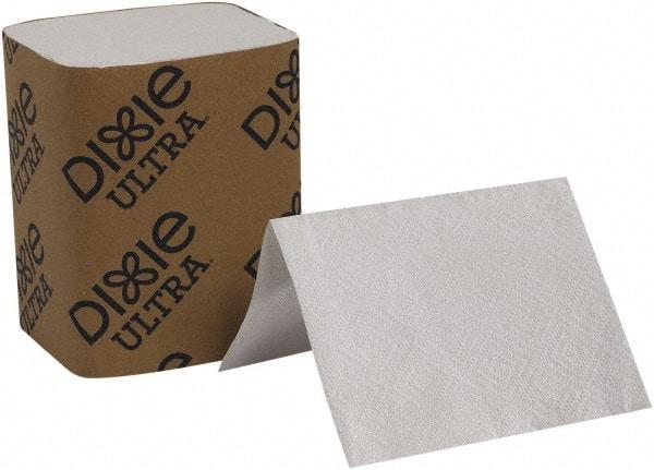 Georgia Pacific - 5" Long x 6-1/2" Wide, Paper Napkins - 2 Ply, White - Top Tool & Supply