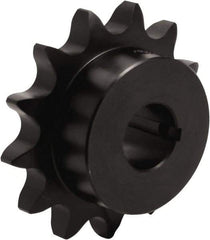 Tritan - 28 Teeth, 3/4" Chain Pitch, Chain Size 60, Finished Bore Sprocket - 6.698" Pitch Diam, 7-1/8" Outside Diam - Top Tool & Supply