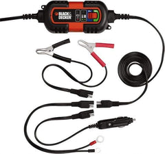 Black & Decker - 6/12 Volt Automatic Charger/Maintainer - 2 Amps - Top Tool & Supply