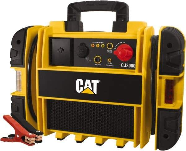 Cat - 12 Volt Commercial Jump Starter/Charger - 1,000 Amps, 2,000 Peak Amps - Top Tool & Supply